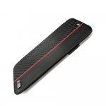 BMW M Collection Book Case - дизайнерски кожен калъф, тип портфейл за iPhone XS, iPhone X (черен) 1