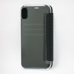 BMW M Collection Book Case - дизайнерски кожен калъф, тип портфейл за iPhone XS, iPhone X (черен) 4