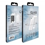 Eiger 3D 360 Screen Protector Back and Front Glass - калени стъклени защитни покрития за дисплея и задната част на iPhone 8, iPhone 7 (бял-прозрачен) 4
