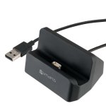 4smarts Magnetic Charging Station GRAVITYDock 10.5W - док станция с магнитни Lightning и MicroUSB конектори (черен) 2