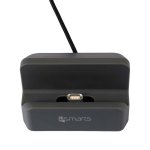 4smarts Magnetic Charging Station GRAVITYDock 10.5W - док станция с магнитни Lightning и MicroUSB конектори (черен) 4