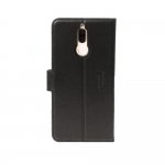 JT Berlin LeatherBook Kreuzberg Case - хоризонтален кожен (естествена кожа) калъф тип портфейл за Huawei Mate 10 Lite (черен) 3