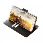 JT Berlin LeatherBook Kreuzberg Case - хоризонтален кожен (естествена кожа) калъф тип портфейл за Huawei Mate 10 Pro (черен) 4