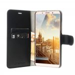 JT Berlin LeatherBook Kreuzberg Case - хоризонтален кожен (естествена кожа) калъф тип портфейл за Huawei Mate 10 Pro (черен) 2