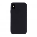 Devia Nature Case - кожен кейс за iPhone XS, iPhone X (черен) 3