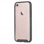 Comma Urban Hard Case - хибриден удароустойчив кейс за iPhone 8, iPhone 7 (черен-прозрачен) 1