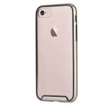 Comma Urban Hard Case - хибриден удароустойчив кейс за iPhone 8, iPhone 7 (златист-прозрачен) 1