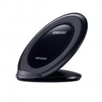 Samsung Inductive Wireless Fast Charge Stand NG930TB - поставка (пад) за безжично захранване с 2.1А захранване и MicroUSb кабел за QI съвместими устройства (черен) 6