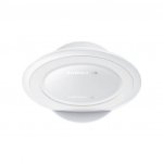 Samsung Inductive Wireless Fast Charge Stand NG930TW - поставка (пад) за безжично захранване с 2.1А захранване и MicroUSb кабел за QI съвместими устройства (бял) 11