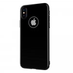 Comma Crystal Shining Case - поликарбонатов кейс за iPhone X (с кристали Сваровски) (черен) 1