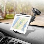 Arkon Tablet Windshield Mount - поставка за таблото или стъклото на кола за таблети (черна) 2