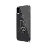 Artwizz NoCase - ултра-тънък TPU калъф за iPhone XS, iPhone X с B-Bear мотив (прозрачен) 2