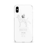 Artwizz NoCase - ултра-тънък TPU калъф за iPhone XS, iPhone X с P-Dog мотив (прозрачен) 3