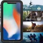 LifeProof Fre - ударо и водоустойчив кейс за iPhone XS, iPhone X (син) 7
