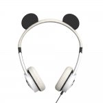 iFrogz Little Rockers Costume Kids Panda On-Ear Headphones - слушалки подходящи за деца за мобилни устройства (черен-бял) 1