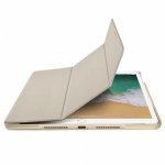 Macally Stand Case - полиуретанов калъф и поставка за iPad Air 3 (2019), iPad Pro 10.5 (златист) 4