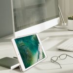 Macally Stand Case - полиуретанов калъф и поставка за iPad Air 3 (2019), iPad Pro 10.5 (златист) 8