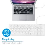 Macally Combo Keyboard & Mouse - комплект USB клавиатура и USB мишка за Mac и PC 5