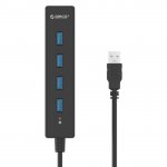 Orico USB 3.0 4-Port Hub - 4 портов USB хъб за MacBook и преносими компютри (черен) 3