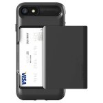 Verus Damda Glide Case - висок клас хибриден удароустойчив кейс с място за кр. карти за iPhone 8 Plus, iPhone 7 Plus (тъмносив) 4