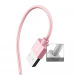 Verus Sync and Charge Lightning - плетен Lightning кабел за iPhone, iPad, iPod (розово злато) 2