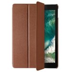 Verus Saffiano K1 - кожен калъф и поставка за iPad, Air 3 (2019), iPad Pro 10.5 (кафяв) 2