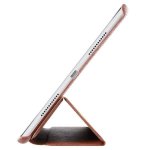 Verus Saffiano K1 - кожен калъф и поставка за iPad, Air 3 (2019), iPad Pro 10.5 (кафяв) 3