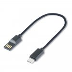 4smarts Basic Capsule USB-C Cable - кабел тип ключодържател за всички устройства с USB-C конектор (10 см) (черен) 2