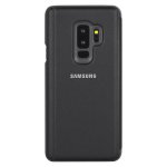 Samsung Clear View Stand Cover EF-ZG960CBEGWW - оригинален кейс с поставка, през който виждате информация от дисплея за Samsung Galaxy S9 (черен) 4