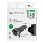 4smarts Fast Car Charger VoltRoad iPD with Quick Charge 3.0 and Power Delivery - зарядно за кола с USB и USB-C изход (черен) 6