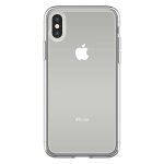 Otterbox Clearly Protected Skin With Alpha Glass - тънък силиконов кейс и стъклено защитно покритие за дисплея на iPhone XS, iPhone X (прозрачен) 4