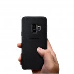 Samsung Alcantara Cover EF-XG960ABEGWW - оригинален кейс от алкантара за Samsung Galaxy S9 (черен) 4