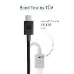 Nonda ZUS 90 USB-C Kevlar Cable - USB-C към USB кабел с оплетка от кевлар за устройства с USB-C порт 3