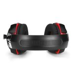 TeckNet GH928 7.1 Channel Surround Sound Gaming Headset - геймърски слушалки с микрофон и управление на звука (черен-червен) 3