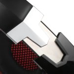 TeckNet GH928 7.1 Channel Surround Sound Gaming Headset - геймърски слушалки с микрофон и управление на звука (черен-червен) 4