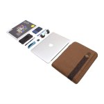 STM Ridge Laptop Sleeve - дизайнерски качествен калъф за MacBook Pro 15 и преносими компютри до 15 инча (кафяв) 3