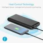 Anker PowerCore Speed 20000 mAh Qualcomm QC 3.0 Charger с PowerIQ - преносима външна батерия с 2 USB изхода за зареждане (черен) 3