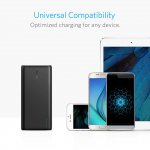 Anker PowerCore Speed 20000 mAh Qualcomm QC 3.0 Charger с PowerIQ - преносима външна батерия с 2 USB изхода за зареждане (черен) 1