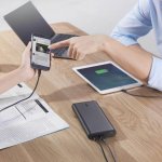 Anker PowerCore Speed 20000 mAh Qualcomm QC 3.0 Charger с PowerIQ - преносима външна батерия с 2 USB изхода за зареждане (черен) 5