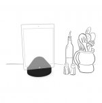 Zens Wireless Dock Lightning - док станция с вградена батерия 3000mAh за iPhone и iPad с lightning (черен) 3