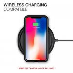 Patchworks Level Silhouette - удароустойчив хибриден бъмпер за iPhone XS, iPhone X (черен)  6