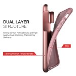 Patchworks Chroma Case - хибриден удароустойчив калъф за iPhone XS, iPhone X (розово злато)  2