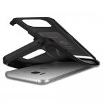 Spigen Tough Armor Case - хибриден кейс с най-висока степен на защита за Samsung Galaxy S8 (черен) 4