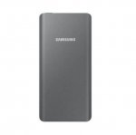 Samsung Universal Battery Pack EB-P3020CS 5000mAh - външна батерия с MicroUSB кабел и USB-C адаптер за мобилни устройства (тъмносив)  6