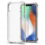 Spigen Rugged Crystal - термополиуретанов кейс с най-висока степен на защита за iPhone XS, iPhone X (прозрачен) 1