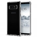 Spigen Rugged Crystal - термополиуретанов кейс с най-висока степен на защита за Samsung Galaxy Note 8 (прозрачен) 2