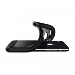 Spigen Rugged Armor Case - термополиуретанов кейс с най-висока степен на защита за iPhone XS, iPhone X (черен-мат) 5