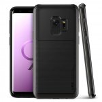 Verus High Pro Shield Case - висок клас хибриден удароустойчив кейс за Samsung Galaxy S9 (черен) 1
