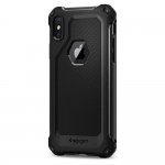 Spigen Rugged Armor Extra - термополиуретанов кейс с най-висока степен на защита за iPhone XS, iPhone X (черен-мат) 1