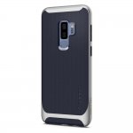 Spigen Neo Hybrid Case - хибриден кейс с висока степен на защита за Samsung Galaxy S9 Plus (син-сребрист)  3